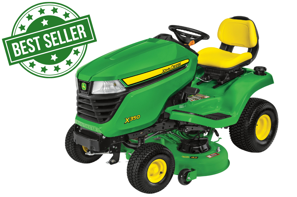 John Deere X350 lawn mower